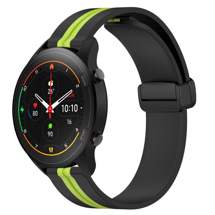 Cinturino in silicone con chiusura magnetica pieghevole da 22 mm, For Xiaomi MI Watch S1, For Xiaomi MI Watch S1 Pro