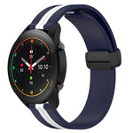 Cinturino in silicone con chiusura magnetica pieghevole da 22 mm, For Xiaomi MI Watch S1, For Xiaomi MI Watch S1 Pro