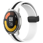 Cinturino in silicone con chiusura magnetica pieghevole da 22 mm, For Xiaomi MI Watch Color 2, For Xiaomi MI Watch Sport