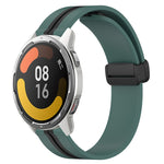 Cinturino in silicone con chiusura magnetica pieghevole da 22 mm, For Xiaomi MI Watch Color 2, For Xiaomi MI Watch Sport