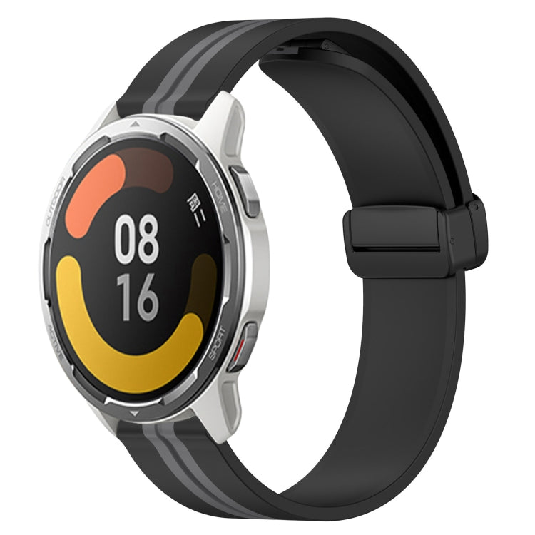 Cinturino in silicone con chiusura magnetica pieghevole da 22 mm, For Xiaomi MI Watch Color 2, For Xiaomi MI Watch Sport