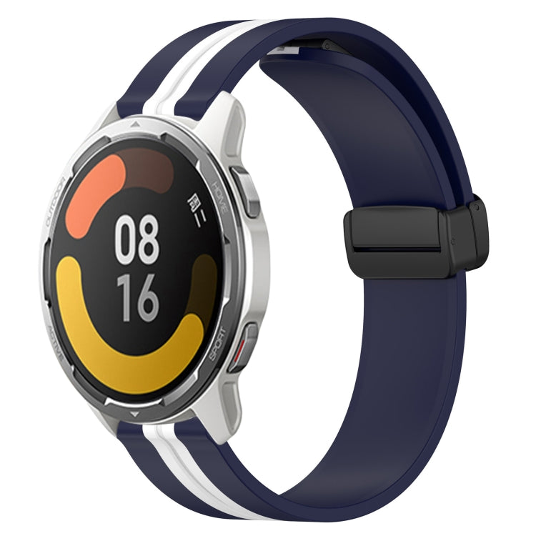 Cinturino in silicone con chiusura magnetica pieghevole da 22 mm, For Xiaomi MI Watch Color 2, For Xiaomi MI Watch Sport