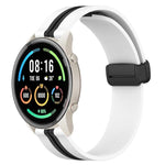 Cinturino in silicone con chiusura magnetica pieghevole da 22 mm, For Xiaomi MI Watch Color 2, For Xiaomi MI Watch Sport