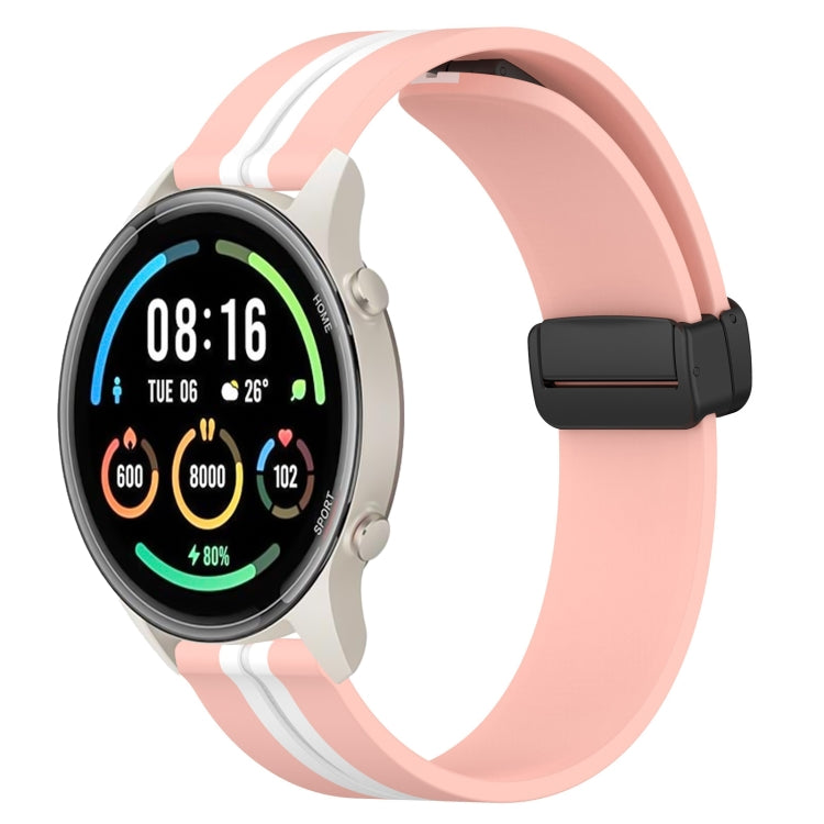 Cinturino in silicone con chiusura magnetica pieghevole da 22 mm, For Xiaomi MI Watch Color 2, For Xiaomi MI Watch Sport