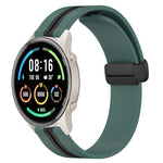 Cinturino in silicone con chiusura magnetica pieghevole da 22 mm, For Xiaomi MI Watch Color 2, For Xiaomi MI Watch Sport