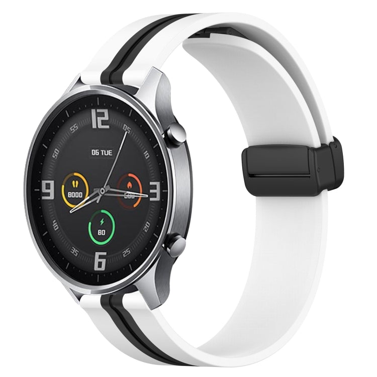 Cinturino in silicone con chiusura magnetica pieghevole da 22 mm, For Xiaomi MI Watch Color