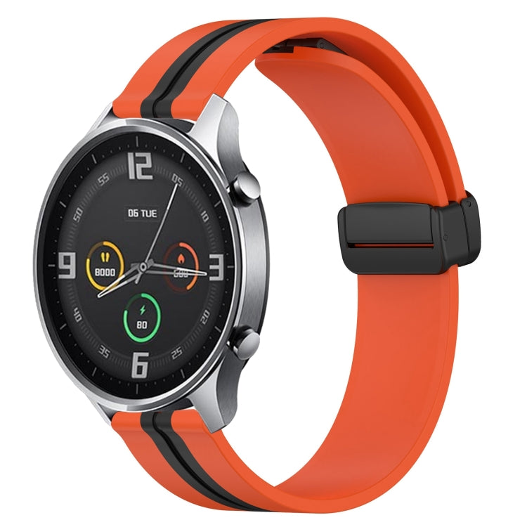 Cinturino in silicone con chiusura magnetica pieghevole da 22 mm, For Xiaomi MI Watch Color