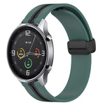 Cinturino in silicone con chiusura magnetica pieghevole da 22 mm, For Xiaomi MI Watch Color