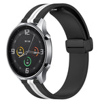 Cinturino in silicone con chiusura magnetica pieghevole da 22 mm, For Xiaomi MI Watch Color