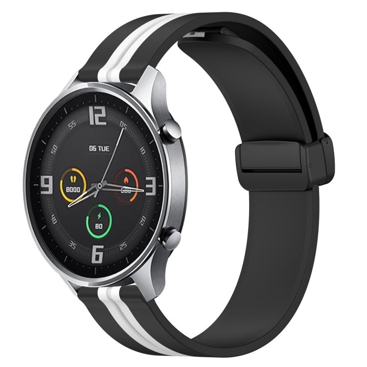 Cinturino in silicone con chiusura magnetica pieghevole da 22 mm, For Xiaomi MI Watch Color