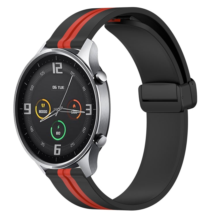 Cinturino in silicone con chiusura magnetica pieghevole da 22 mm, For Xiaomi MI Watch Color