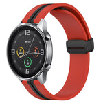 Cinturino in silicone con chiusura magnetica pieghevole da 22 mm, For Xiaomi MI Watch Color