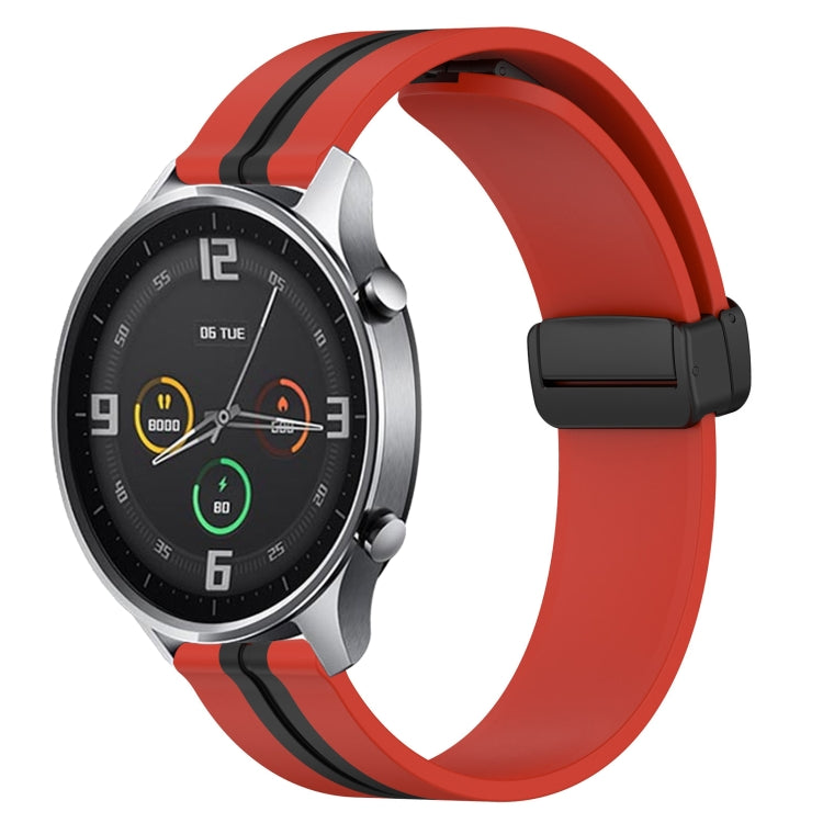 Cinturino in silicone con chiusura magnetica pieghevole da 22 mm, For Xiaomi MI Watch Color