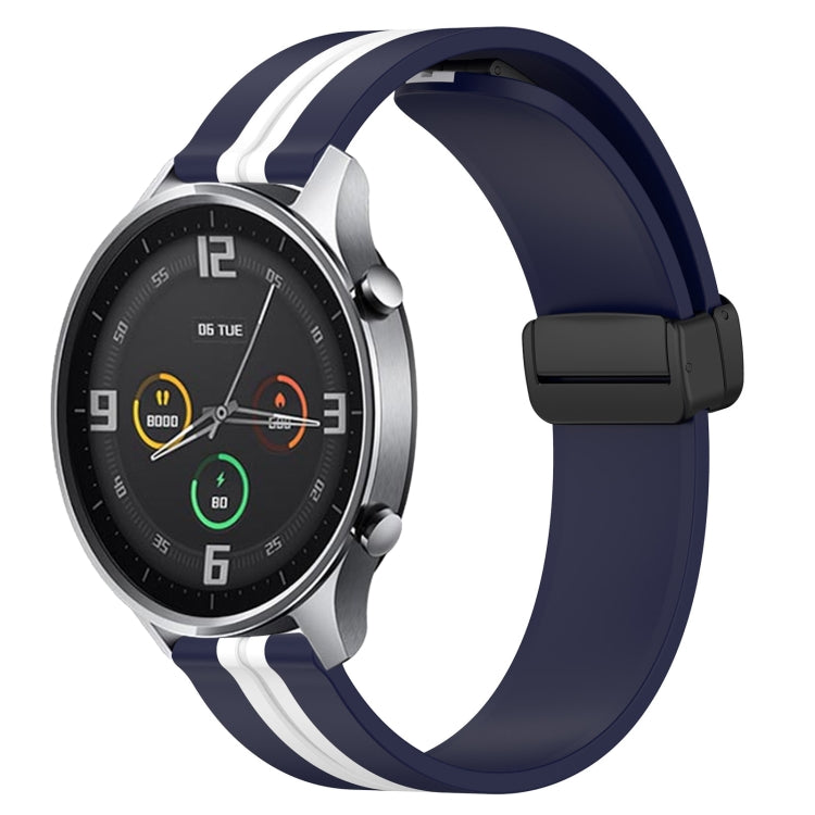 Cinturino in silicone con chiusura magnetica pieghevole da 22 mm, For Xiaomi MI Watch Color