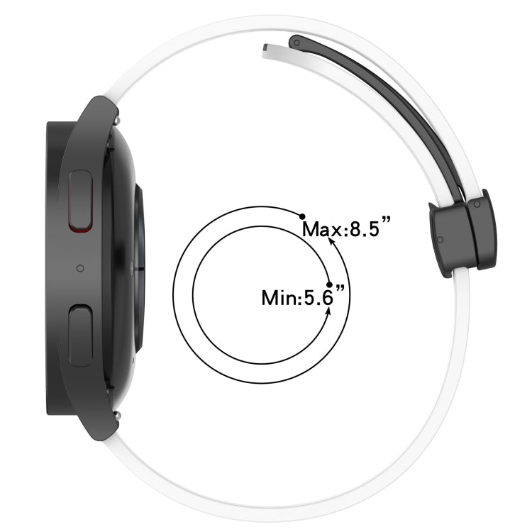 Cinturino in silicone con chiusura magnetica pieghevole da 22 mm, For Xiaomi MI Watch Color
