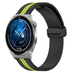 Cinturino in silicone con chiusura magnetica pieghevole da 22 mm, For Huawei Watch GT3 Pro 46mm, For Huawei Watch GT3 46mm