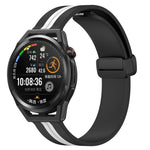 Cinturino in silicone con chiusura magnetica pieghevole da 22 mm, For Huawei Watch GT Runner, For Huawei Watch 3