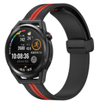 Cinturino in silicone con chiusura magnetica pieghevole da 22 mm, For Huawei Watch GT Runner, For Huawei Watch 3