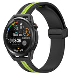 Cinturino in silicone con chiusura magnetica pieghevole da 22 mm, For Huawei Watch GT Runner, For Huawei Watch 3