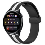 Cinturino in silicone con chiusura magnetica pieghevole da 22 mm, For Huawei Watch GT Runner, For Huawei Watch 3
