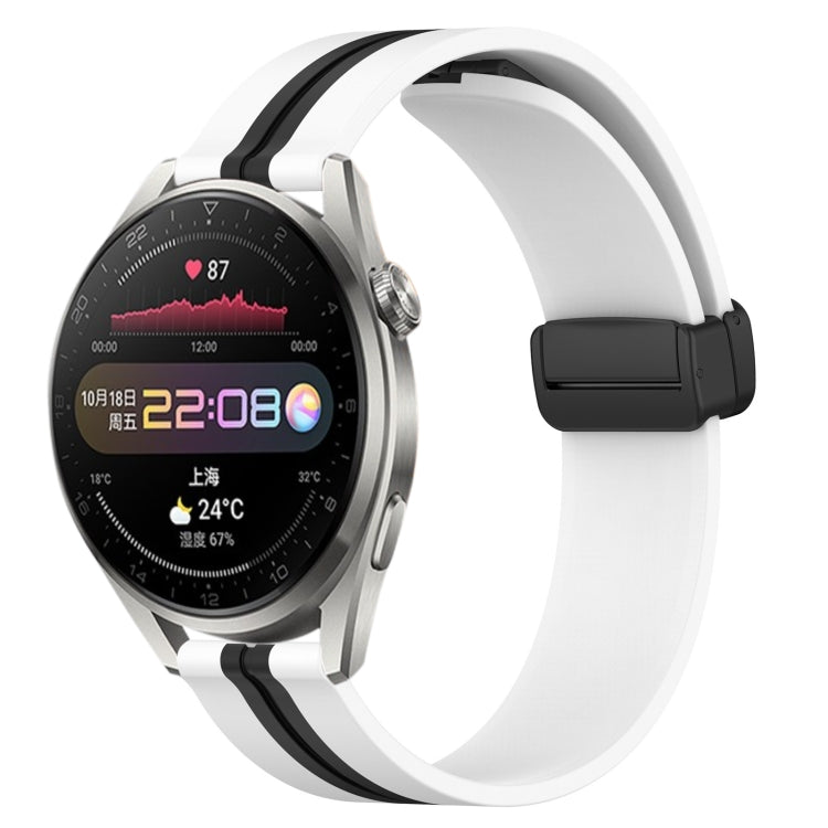 Cinturino in silicone 22 mm con chiusura magnetica per Huawei Wat