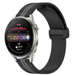 Cinturino in silicone con chiusura magnetica pieghevole da 22 mm, For Huawei Watch 3 Pro, For Huawei GT2 Pro