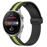 Cinturino in silicone con chiusura magnetica pieghevole da 22 mm, For Huawei Watch 3 Pro, For Huawei GT2 Pro