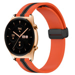 Cinturino in silicone con chiusura magnetica pieghevole da 22 mm, For Honor Watch GS 3, For Honor Watch GS Pro