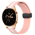 Cinturino in silicone con chiusura magnetica pieghevole da 22 mm, For Honor Watch GS 3, For Honor Watch GS Pro