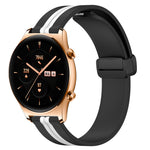 Cinturino in silicone con chiusura magnetica pieghevole da 22 mm, For Honor Watch GS 3, For Honor Watch GS Pro