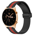 Cinturino in silicone con chiusura magnetica pieghevole da 22 mm, For Honor Watch GS 3, For Honor Watch GS Pro