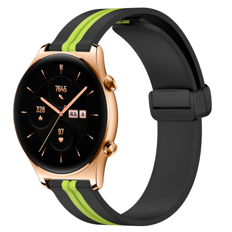 Cinturino in silicone con chiusura magnetica pieghevole da 22 mm, For Honor Watch GS 3, For Honor Watch GS Pro