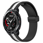 Cinturino in silicone con chiusura magnetica pieghevole da 22 mm, For Honor Watch GS 3, For Honor Watch GS Pro