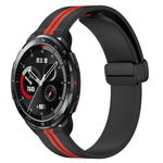 Cinturino in silicone con chiusura magnetica pieghevole da 22 mm, For Honor Watch GS 3, For Honor Watch GS Pro