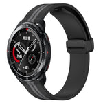 Cinturino in silicone con chiusura magnetica pieghevole da 22 mm, For Honor Watch GS 3, For Honor Watch GS Pro