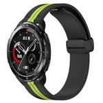 Cinturino in silicone con chiusura magnetica pieghevole da 22 mm, For Honor Watch GS 3, For Honor Watch GS Pro