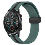Cinturino in silicone con chiusura magnetica pieghevole da 22 mm, For Honor Magic Watch 2 46mm, For Honor Watch Dream