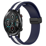 Cinturino in silicone con chiusura magnetica pieghevole da 22 mm, For Honor Magic Watch 2 46mm, For Honor Watch Dream