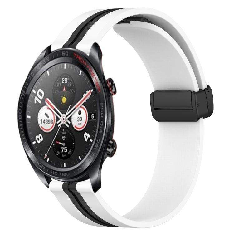 Cinturino in silicone con chiusura magnetica pieghevole da 22 mm, For Honor Magic Watch 2 46mm, For Honor Watch Dream