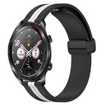 Cinturino in silicone con chiusura magnetica pieghevole da 22 mm, For Honor Magic Watch 2 46mm, For Honor Watch Dream