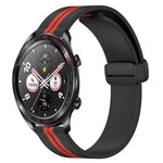 Cinturino in silicone con chiusura magnetica pieghevole da 22 mm, For Honor Magic Watch 2 46mm, For Honor Watch Dream