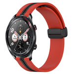 Cinturino in silicone con chiusura magnetica pieghevole da 22 mm, For Honor Magic Watch 2 46mm, For Honor Watch Dream