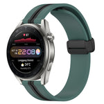 Cinturino in silicone con chiusura magnetica pieghevole da 22 mm, For Huawei Watch 3 Pro New