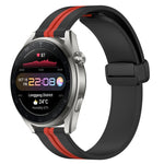 Cinturino in silicone con chiusura magnetica pieghevole da 22 mm, For Huawei Watch 3 Pro New