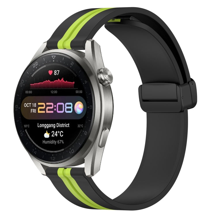 Cinturino in silicone con chiusura magnetica pieghevole da 22 mm, For Huawei Watch 3 Pro New