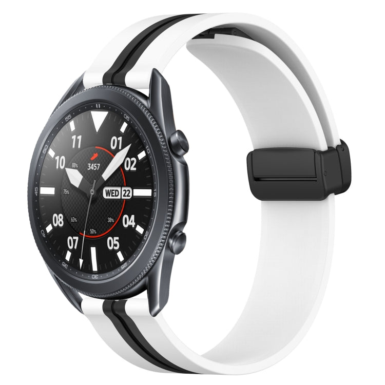 Cinturino in silicone con chiusura magnetica pieghevole da 22 mm, For Samsung Galaxy Watch3 45mm, For Samsung Galaxy Watch 46mm