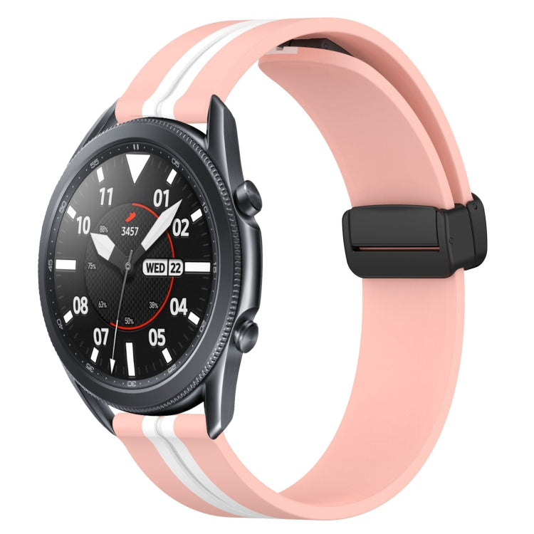 Cinturino in silicone con chiusura magnetica pieghevole da 22 mm, For Samsung Galaxy Watch3 45mm, For Samsung Galaxy Watch 46mm