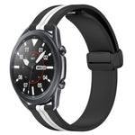 Cinturino in silicone con chiusura magnetica pieghevole da 22 mm, For Samsung Galaxy Watch3 45mm, For Samsung Galaxy Watch 46mm
