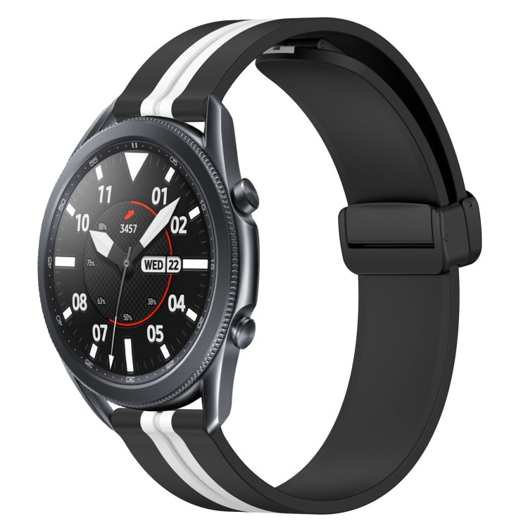 Cinturino in silicone con chiusura magnetica pieghevole da 22 mm, For Samsung Galaxy Watch3 45mm, For Samsung Galaxy Watch 46mm