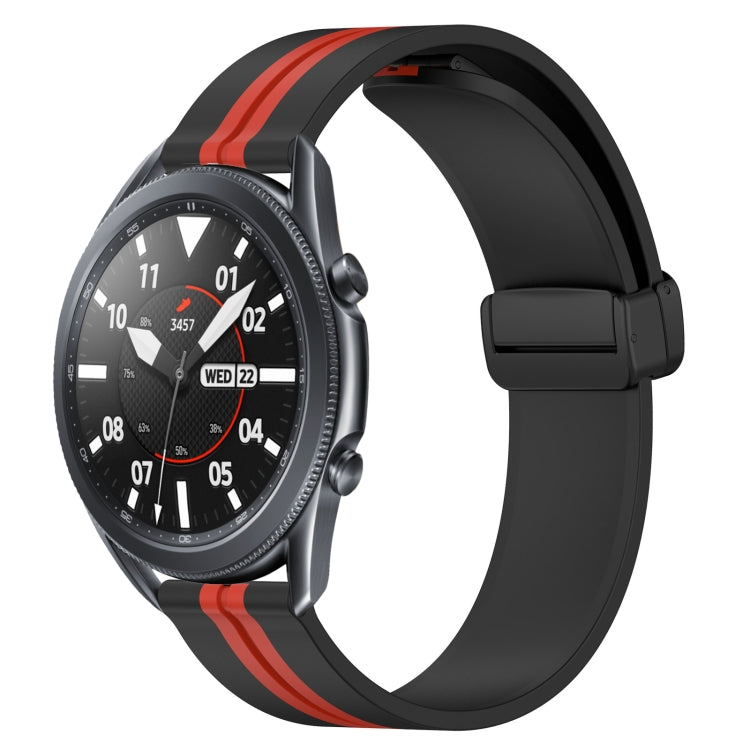 Cinturino in silicone con chiusura magnetica pieghevole da 22 mm, For Samsung Galaxy Watch3 45mm, For Samsung Galaxy Watch 46mm